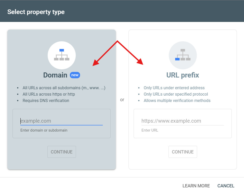 Google search console